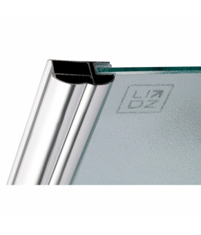 Штора на ванну Lidz Brama SS120x140L.CRM.FR Frost