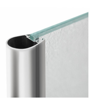 Штора на ванну Lidz Brama SS120x140L.CRM.FR Frost