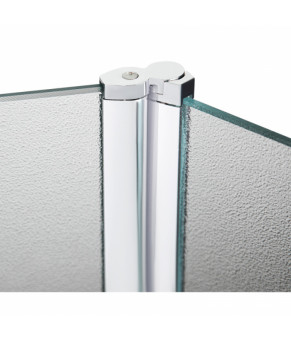 Штора на ванну Lidz Brama SS120x140L.CRM.FR Frost