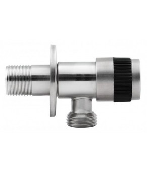 Кран приборный Lidz (NKS) 01 01 001 12 1/2"х1/2" угловой