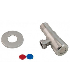 Кран приборный Lidz (NKS) 01 02 001 12 1/2"х1/2" угловой
