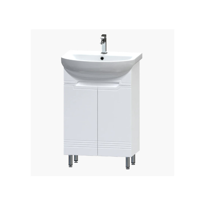 Тумба под умывальник Aquart Grand 50 белая Arteco 50 09390