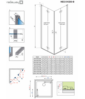 Часть кабины Radaway Nes 8 KDD B 100 10074100-01-01