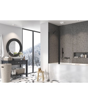 Шторка для ванны Radaway Nes Black PND II 120 10009120-54-01