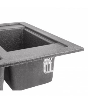 Кухонная мойка Lidz 615x500/200 GRF-13 (LIDZGRF13615500200)