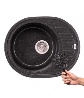 Кухонная мойка Lidz 620x500/200 GRE-04 (LIDZGRE04620500200)