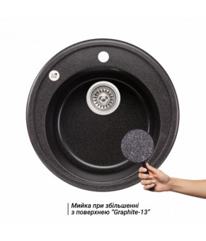 Кухонная мойка Lidz D510/200 GRF-13 (LIDZGRF13D510200)