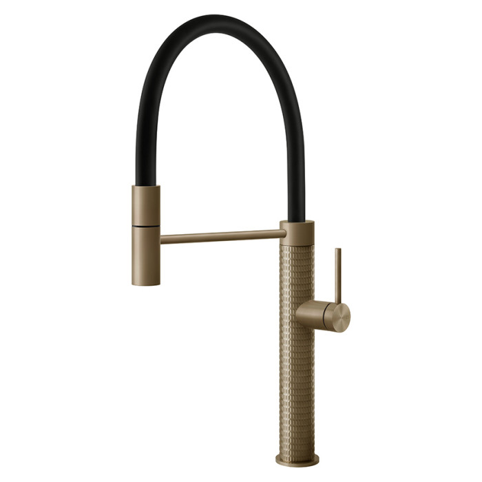 Змішувач Gessi 316 Flessa PVD 60012726