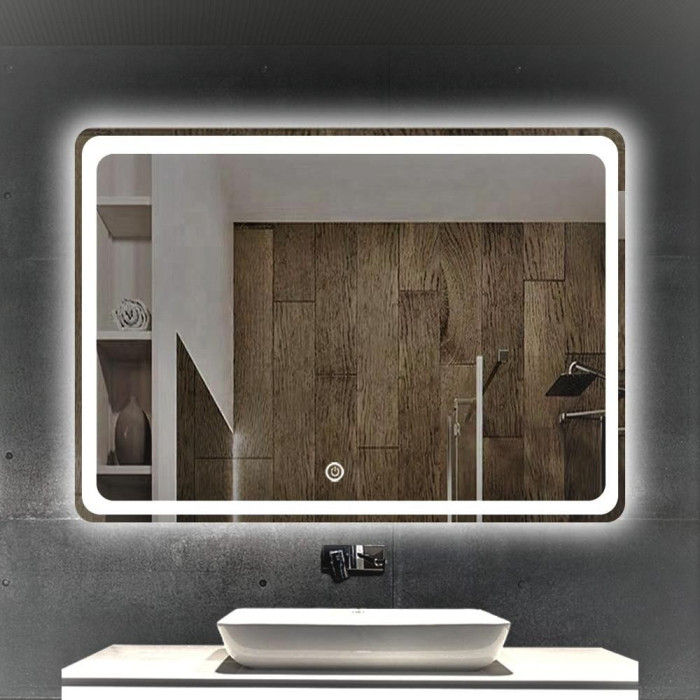 Зеркало Dusel LED DE-M3051 65х80 см 630511