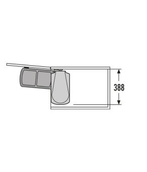 Вбудована система 16л HAILO AS Duo 8/8 white, 3416001