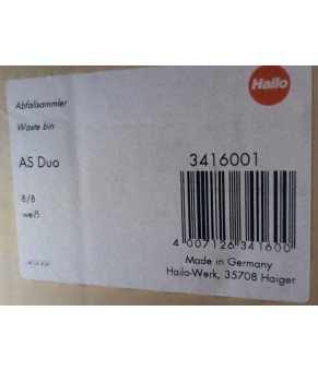 Вбудована система 16л HAILO AS Duo 8/8 white, 3416001