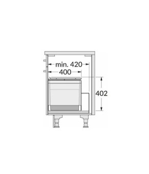 Встраиваемая система 54л Triple XL 600 Hailo, 3631691