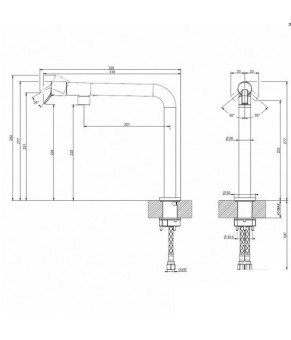 Смеситель Gessi Fisso 60073149