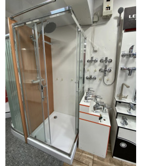 Душова кабіна Aquanil Indiana 100х100х190 см (прозора)