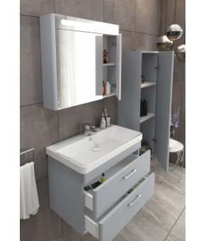 Тумба с умывальником Aquanil Maria 60 (серый)