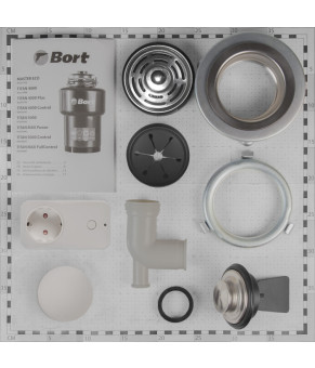 Измельчитель пищевых отходов Bort Titan MAX Power Fullcontrol
