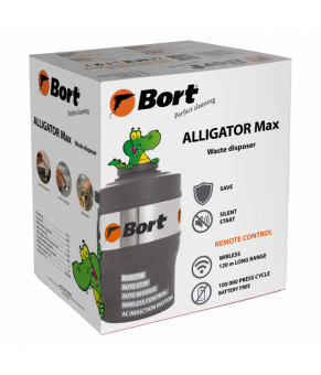 Измельчитель пищевых отходов Bort Alligator Max