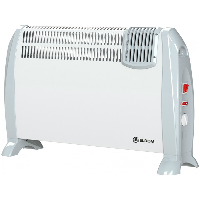 Електричний конвектор з вентилятором Eldom білий 2000 w CFV 2000