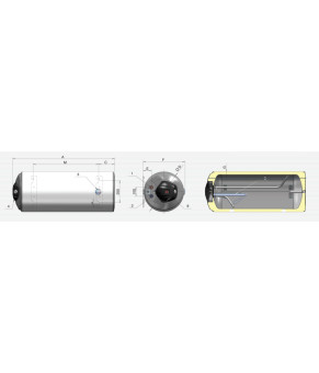 Водонагреватель Eldom Favourite 80 H 2,0 kW WH08046 RА