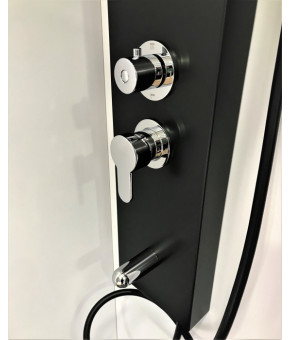 Душевая панель Dusel DU8815B-00 Black Matt