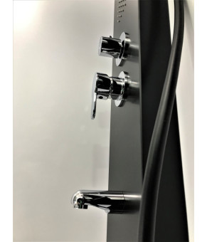 Душевая панель Dusel DU8815B-00 Black Matt