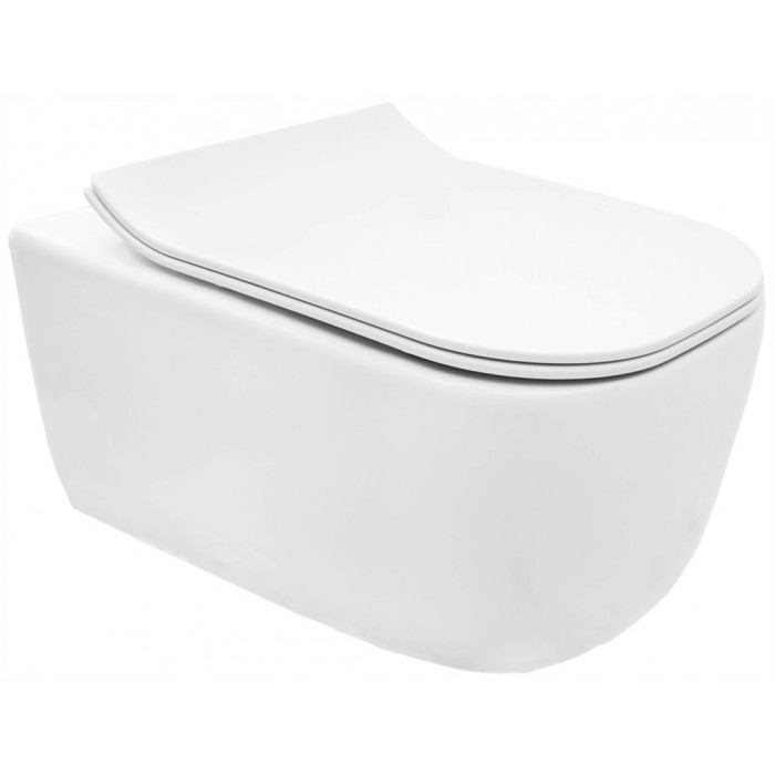 Унитаз Rea Mateo Rimless Duroplast REA-C1258