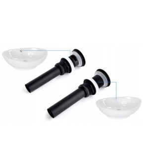Сифон Rea Click-Klak Old Black REA-A8536
