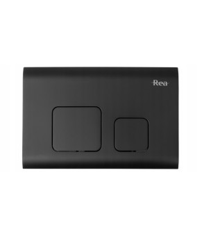 Комплект инсталляции Rea 6w1 9cm WC F Черный REA-E3652