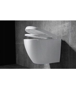 Унитаз Rea Carlo Mini Rimless Basic REA-C6200