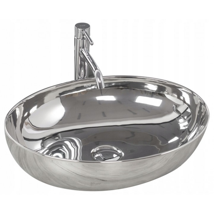 Умивальник Rea Carola Silver REA-U5400