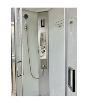 Душевой бокс Veronis BN-4-120 white (black) L (VE-BN4120WHITELBL)
