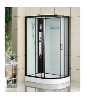 Душевой бокс Veronis BN-4-120 white (black) L (VE-BN4120WHITELBL)