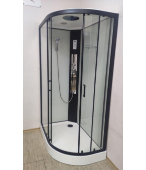 Душевой бокс Veronis BN-4-120 white (black) L (VE-BN4120WHITELBL)