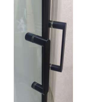 Душевой бокс Veronis BN-4-120 white (black) L (VE-BN4120WHITELBL)
