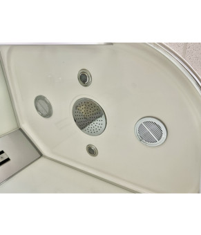 Душевой бокс Veronis BN-4-120 white (black) L (VE-BN4120WHITELBL)