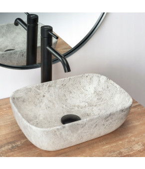 Умывальник Rea Camelia Light Stone REA-U0362