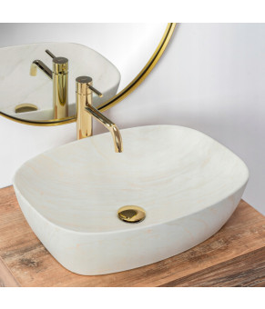 Умывальник Rea Freja Ivory Mat REA-U9154
