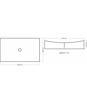 Умывальник Rea Impero 2 REA-U1003