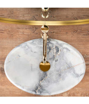 Умывальник Rea Linda Granit Mat REA-U8567