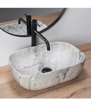 Умывальник Rea Livia Stone REA-U3800