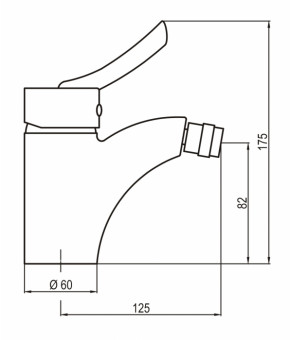 Смеситель Deante Kostel BFK 031M