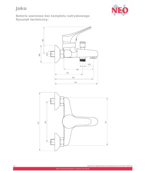 Смеситель Deante Joko BOJ 010M