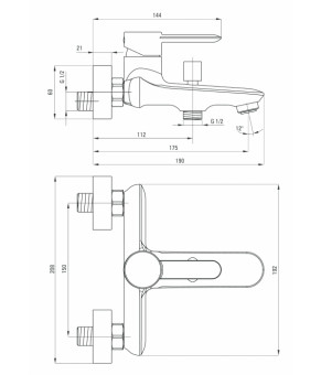 Смеситель Deante Kalia BGK 010M
