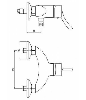 Смеситель Deante Kostel BFK 040M