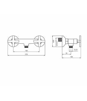 Смеситель Deante Lucerna BEL 040D