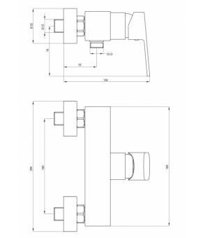 Смеситель Deante Oregano BCO 040M