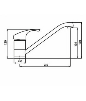 Смеситель Deante Funkia BEF 060M
