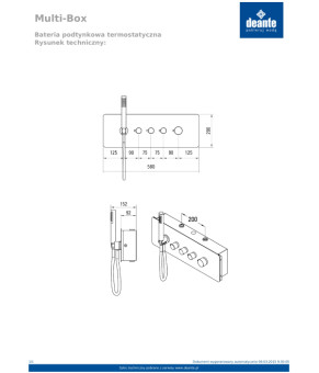 Смеситель Deante Multi-Box NAC 09CT