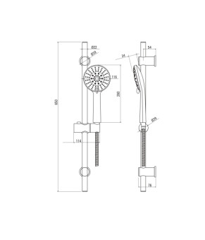 Душевой набор Deante NBJ 05JK