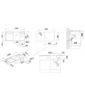 Кухонная мойка BLANCO Axia II 6S 516835 (песочный)